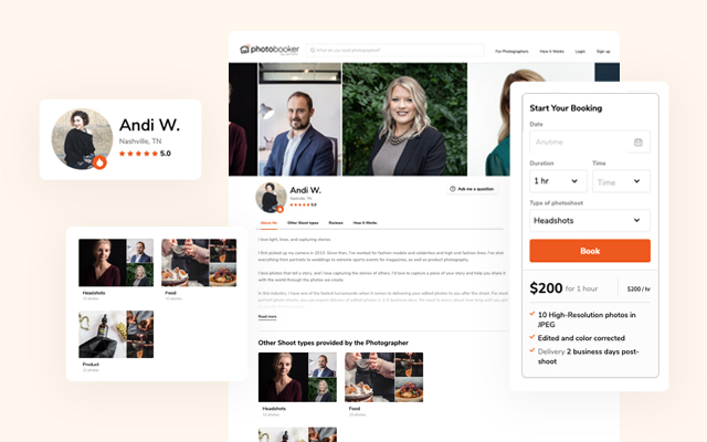 Finding a professional photographer with a widget to book a session in Nashville, TN Finding a professional photographer with a widget to book a session in Nashville, TN