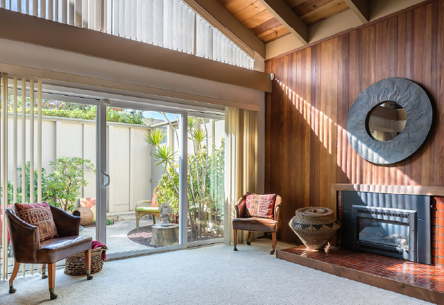 interior real estate photo of living room
