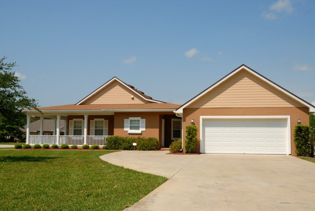 front of home